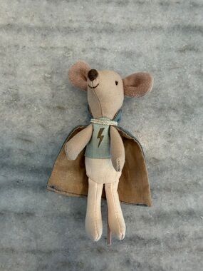 Retired Maileg Superhero Mouse Toy